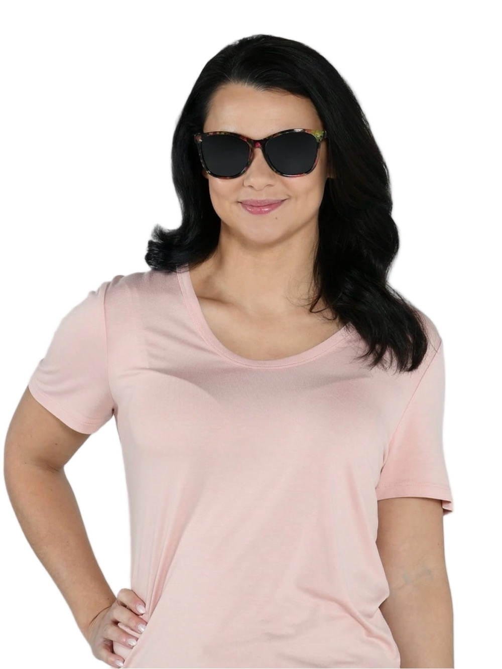 Foster Grant Floral Patterned Full-Rim Polarized Sunglasses - NWT - Picture 5 of 6